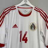 Shop 2011/12 MEXICO HERNANDEZ #14 AWAY SHIRT (L) ADIDAS, classic football shirts, vintage football shirts & retro soccer jerseys at Cult Kits