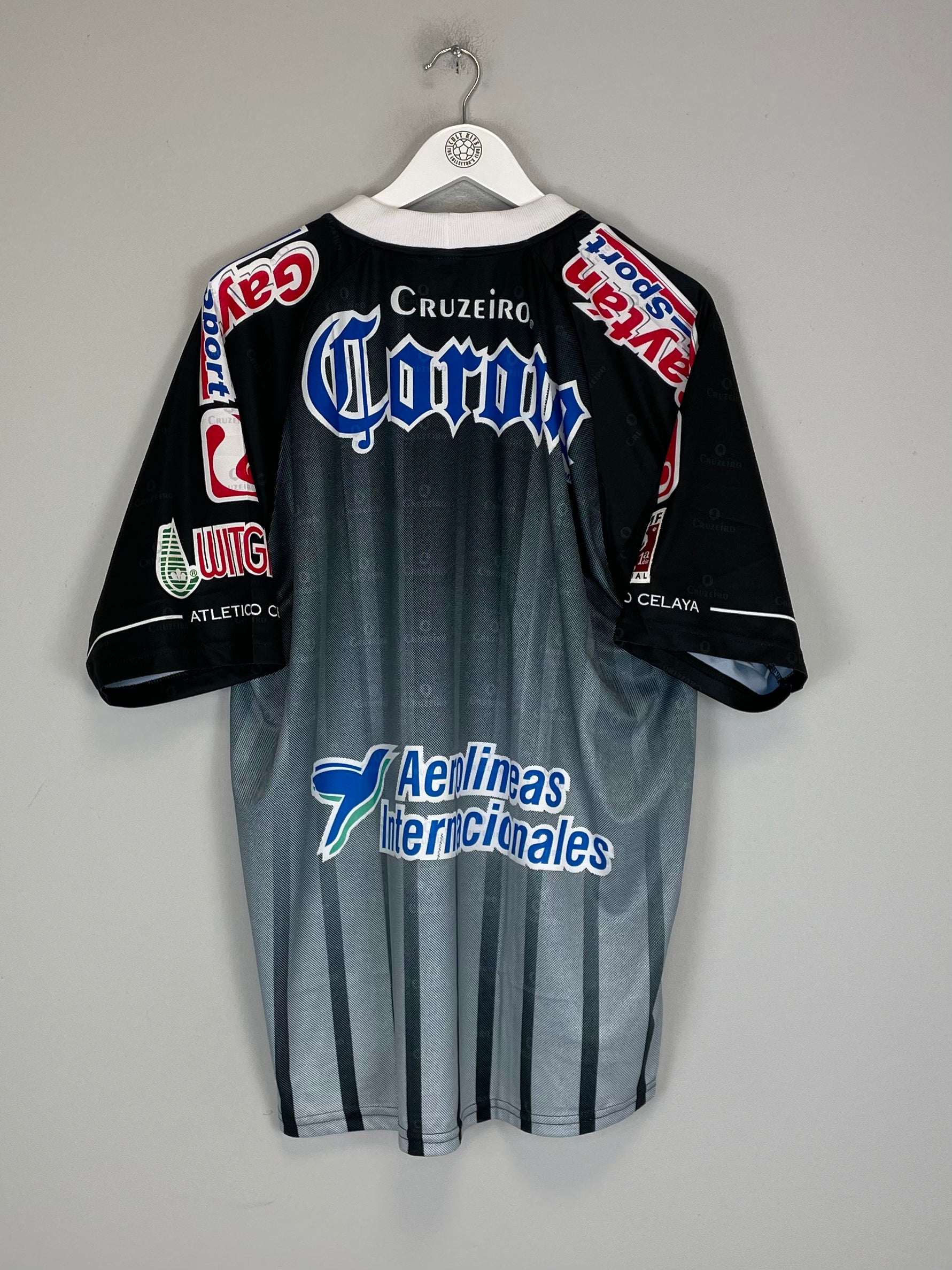 Shop 2002/03 ATLETICO CELAYA *BNWT* AWAY SHIRT (L) CRUZEIRO, classic football shirts, vintage football shirts & retro soccer jerseys at Cult Kits