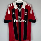 2012/13 AC MILAN BALOTELLI #45 HOME SHIRT (XL) ADIDAS