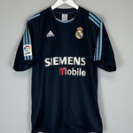 Buy 2003/04 REAL MADRID ZIDANE 5 AWAY SHIRT (M) ADIDAS ~ Free worldwide shipping ~ Authentic Vintage Football Shirts from Cult Kits