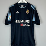 Buy 2003/04 REAL MADRID ZIDANE 5 AWAY SHIRT (M) ADIDAS ~ Free worldwide shipping ~ Authentic Vintage Football Shirts from Cult Kits