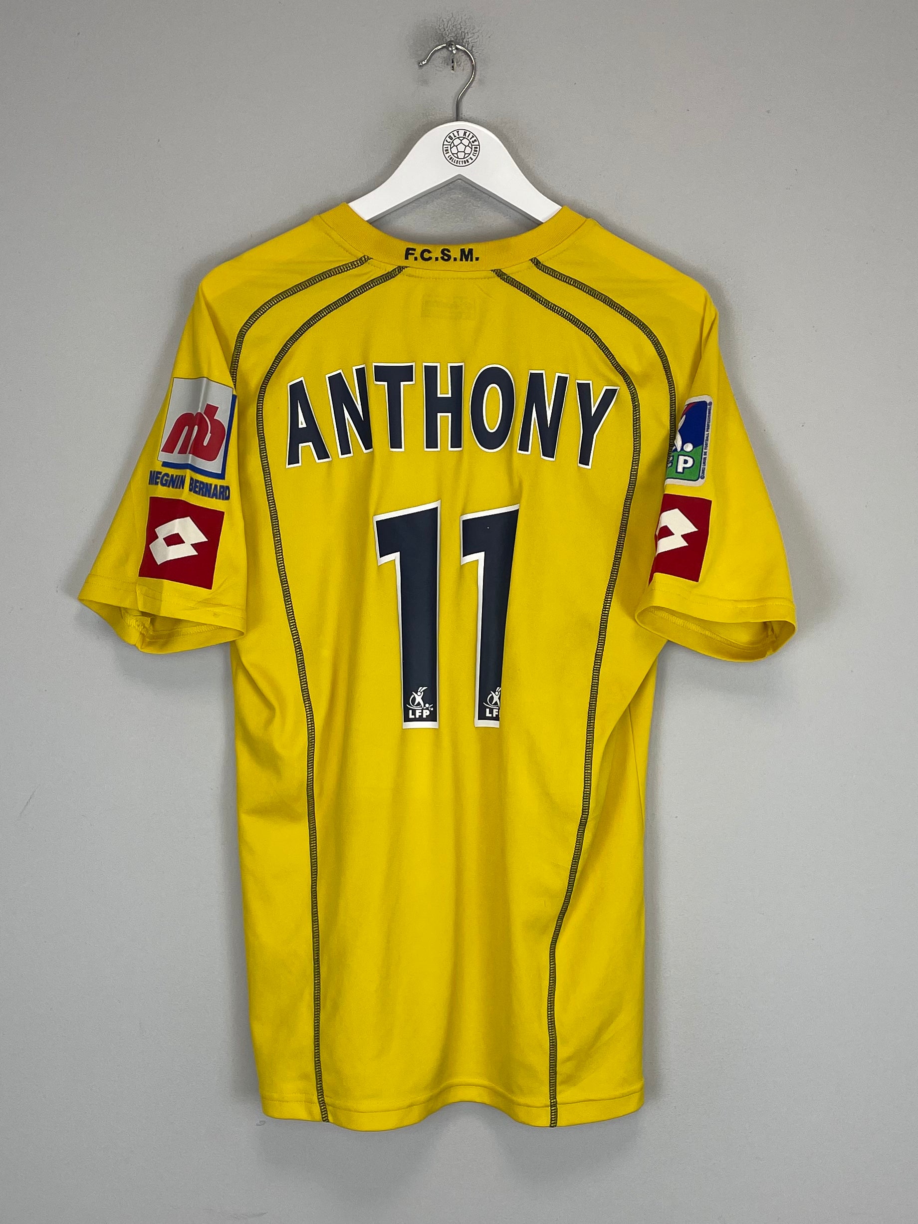 Shop 2004/05 FC SOCHAUX ANTHONY #11 HOME SHIRT (XL) LOTTO, classic football shirts, vintage football shirts & retro soccer jerseys at Cult Kits