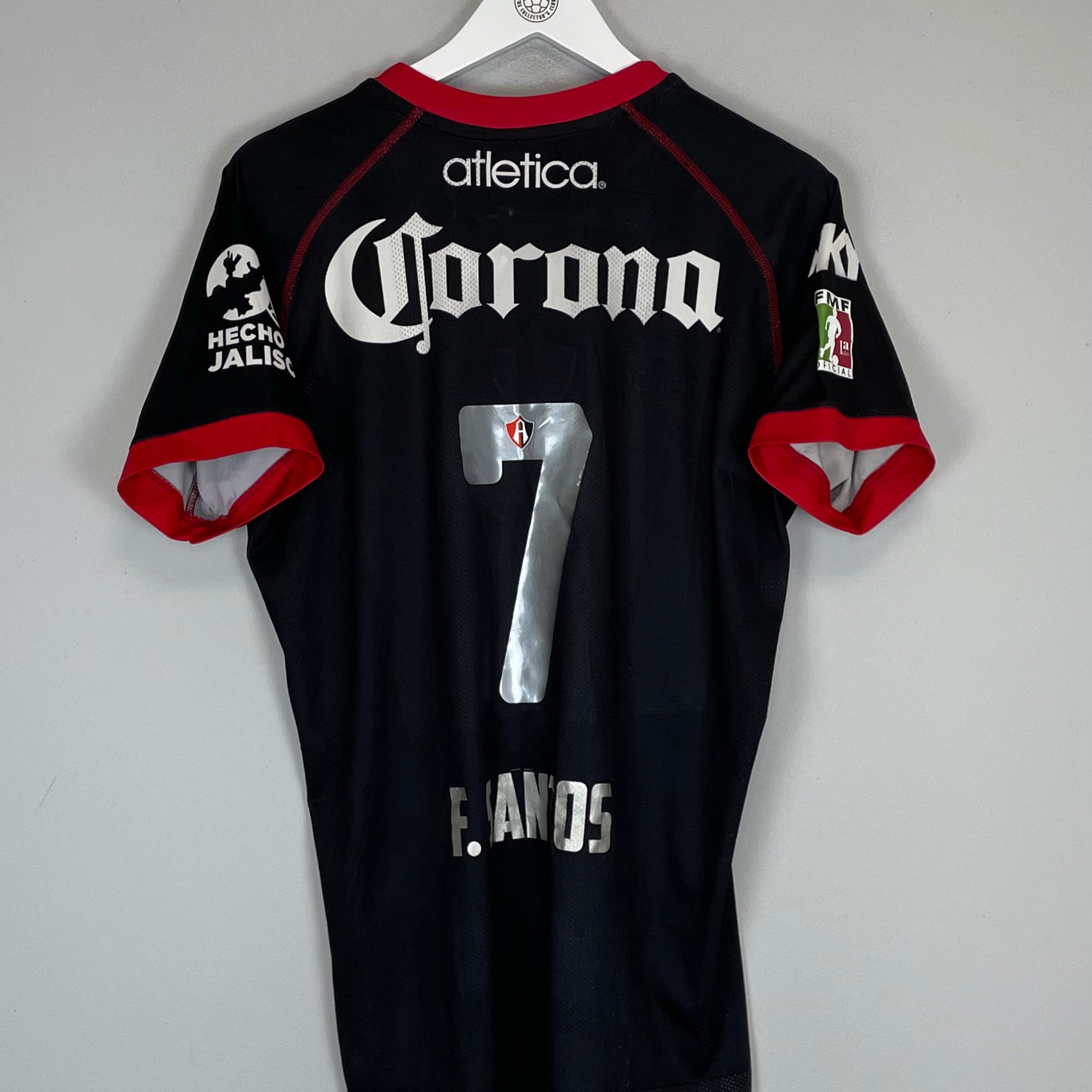 Shop 2011/12 ATLAS F.SANTOS #7 THIRD SHIRT (M) ATLETICA, classic football shirts, vintage football shirts & retro soccer jerseys at Cult Kits