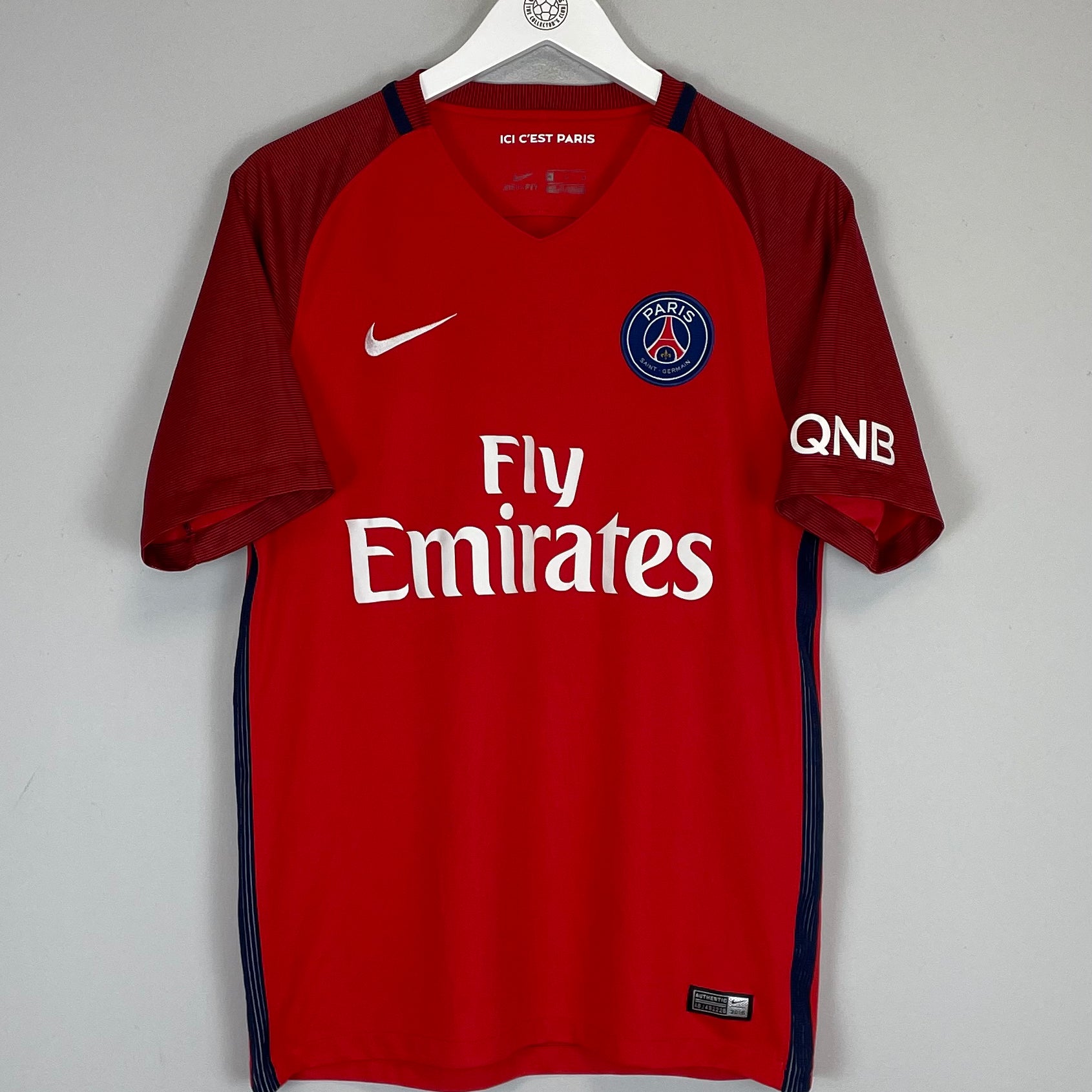 Shop 2016/17 PSG AWAY SHIRT (M) NIKE, classic football shirts, vintage football shirts & retro soccer jerseys at Cult Kits