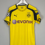 Shop 2016/17 DORTMUND DEMBELE #7 C/L HOME SHIRT (M) PUMA, classic football shirts, vintage football shirts & retro soccer jerseys at Cult Kits