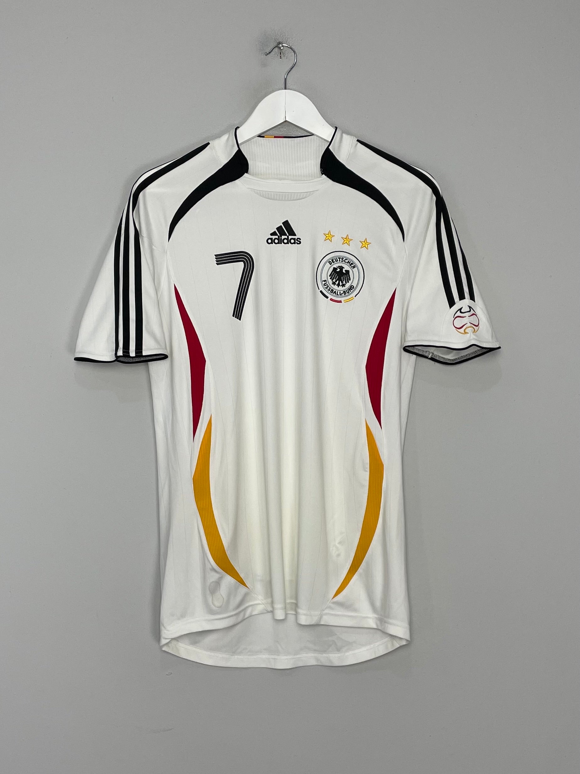 Shop 2005/07 GERMANY SCHWEINSTEIGER #7 HOME SHIRT (S) ADIDAS, classic football shirts, vintage football shirts & retro soccer jerseys at Cult Kits