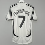 Shop 2005/07 GERMANY SCHWEINSTEIGER #7 HOME SHIRT (S) ADIDAS, classic football shirts, vintage football shirts & retro soccer jerseys at Cult Kits