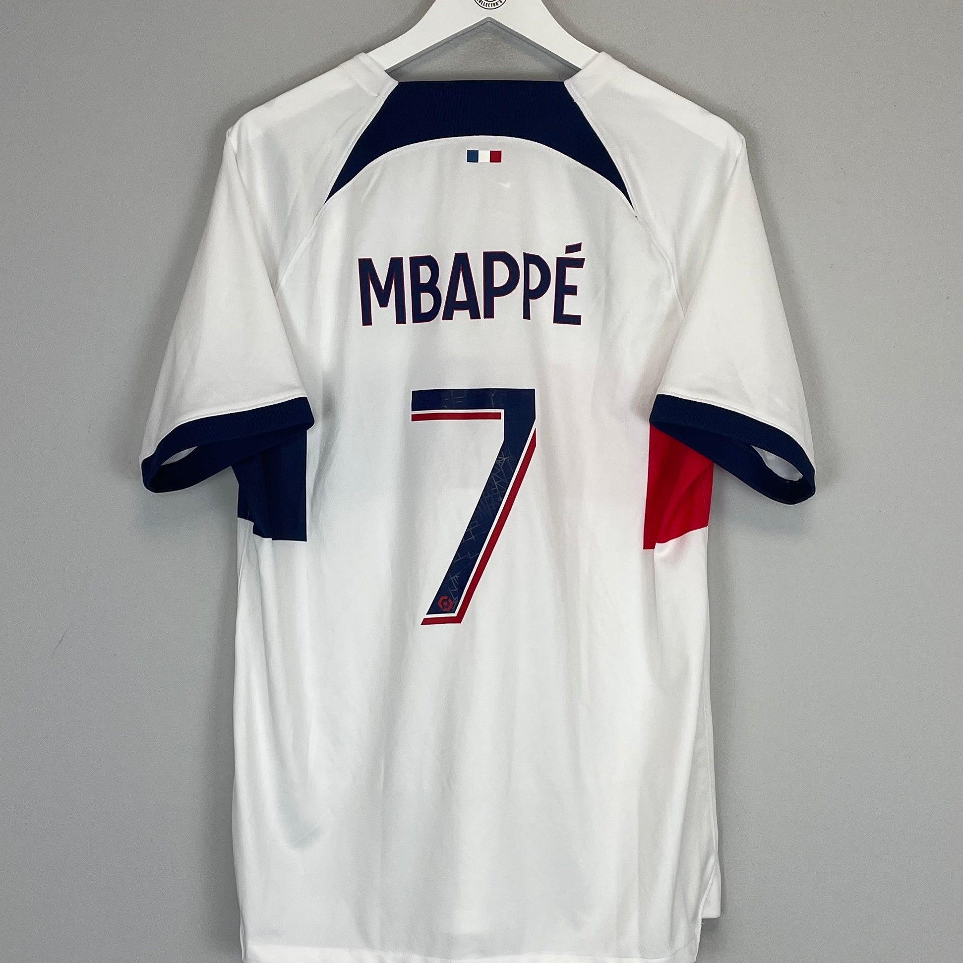 Shop 2023/24 PSG MBAPPE #7 AWAY SHIRT (L) NIKE, classic football shirts, vintage football shirts & retro soccer jerseys at Cult Kits
