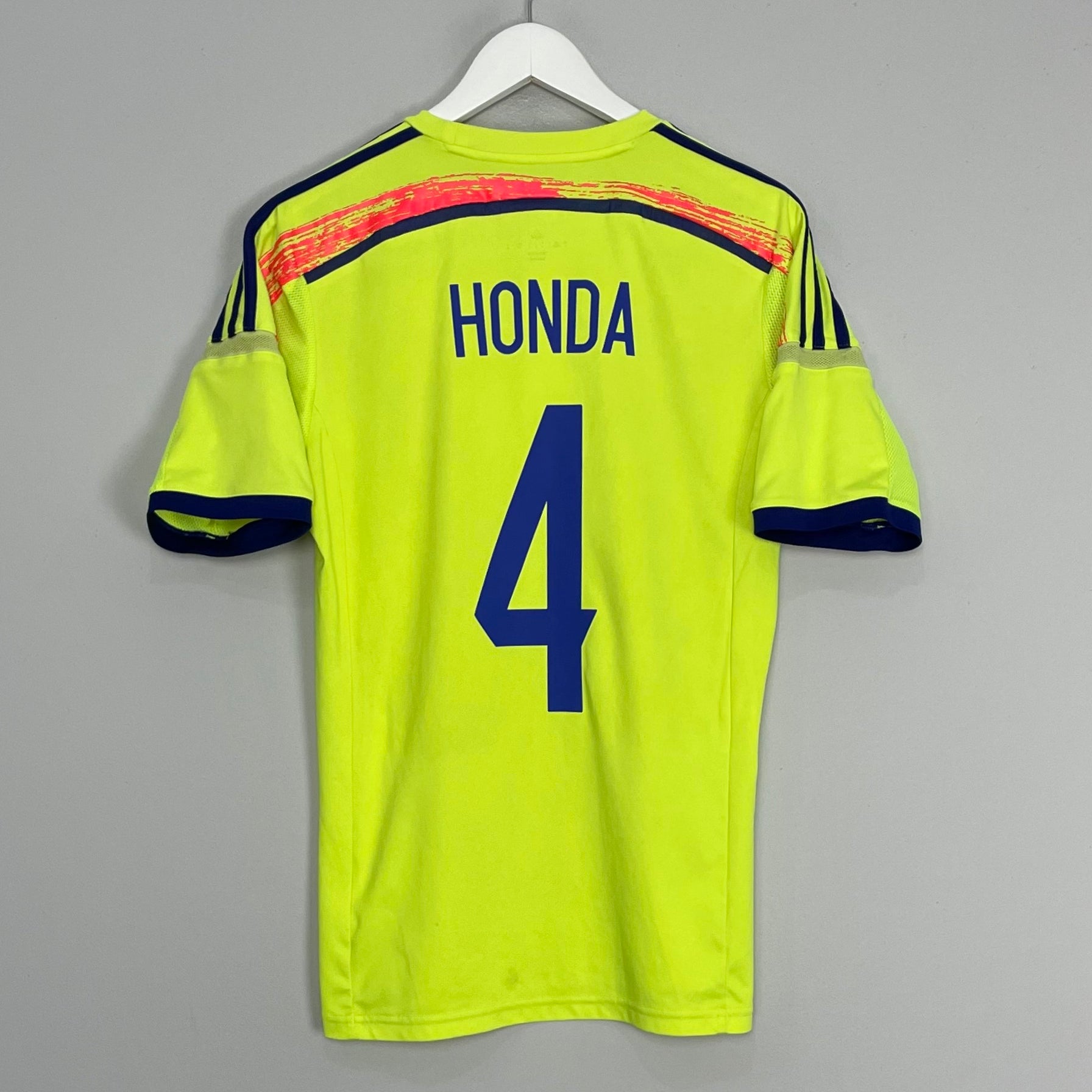 Shop 2014/15 JAPAN HONDA #4 AWAY SHIRT (S) ADIDAS, classic football shirts, vintage football shirts & retro soccer jerseys at Cult Kits
