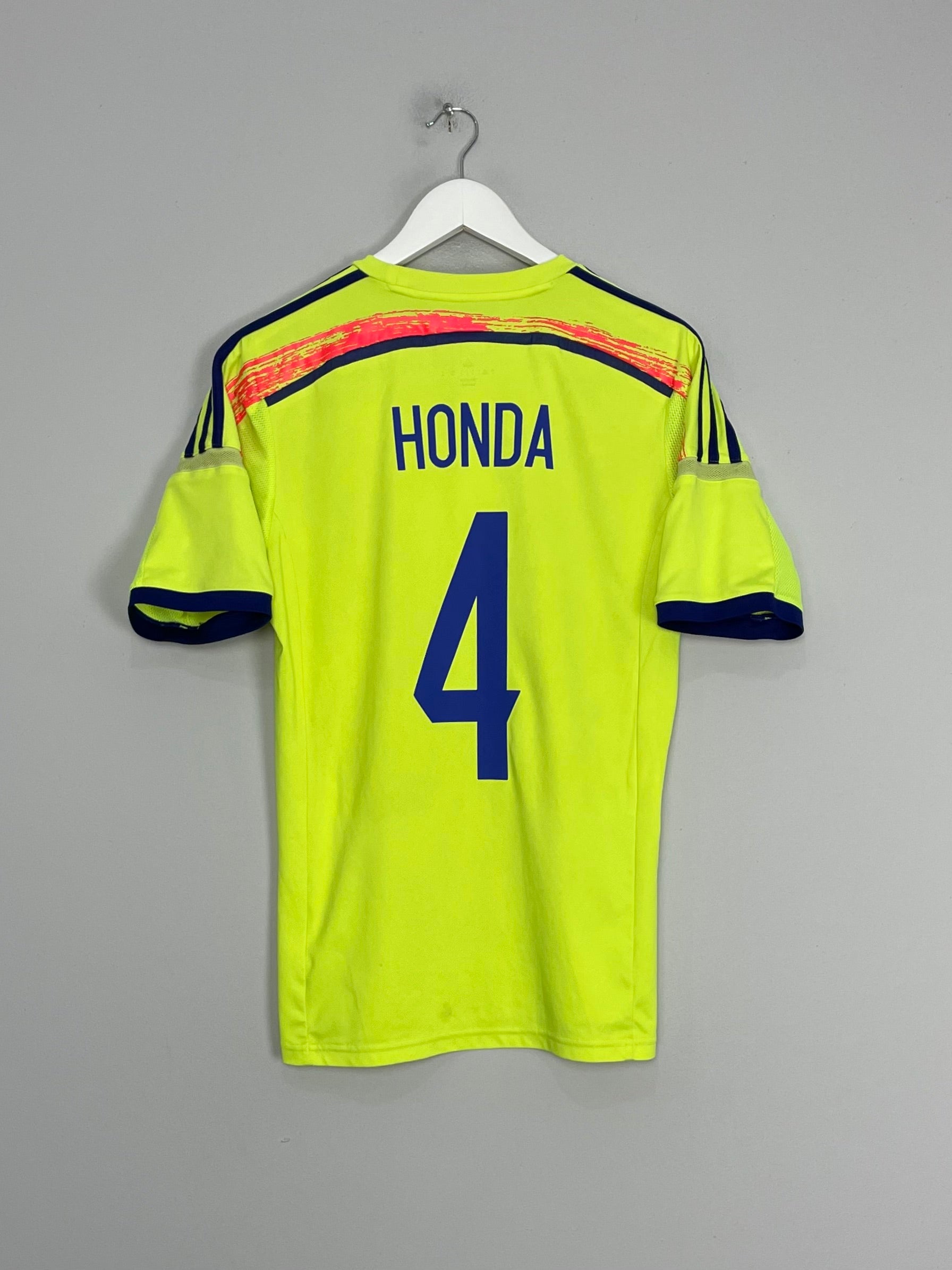 Shop 2014/15 JAPAN HONDA #4 AWAY SHIRT (S) ADIDAS, classic football shirts, vintage football shirts & retro soccer jerseys at Cult Kits