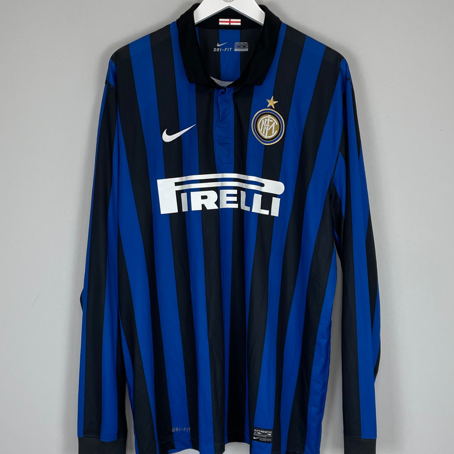 2011/12 INTER MILAN L/S HOME SHIRT (XXL) NIKE – Cult Kits 2011/12 INTER MILAN L/S HOME SHIRT (XXL) NIKE – Cult Kits