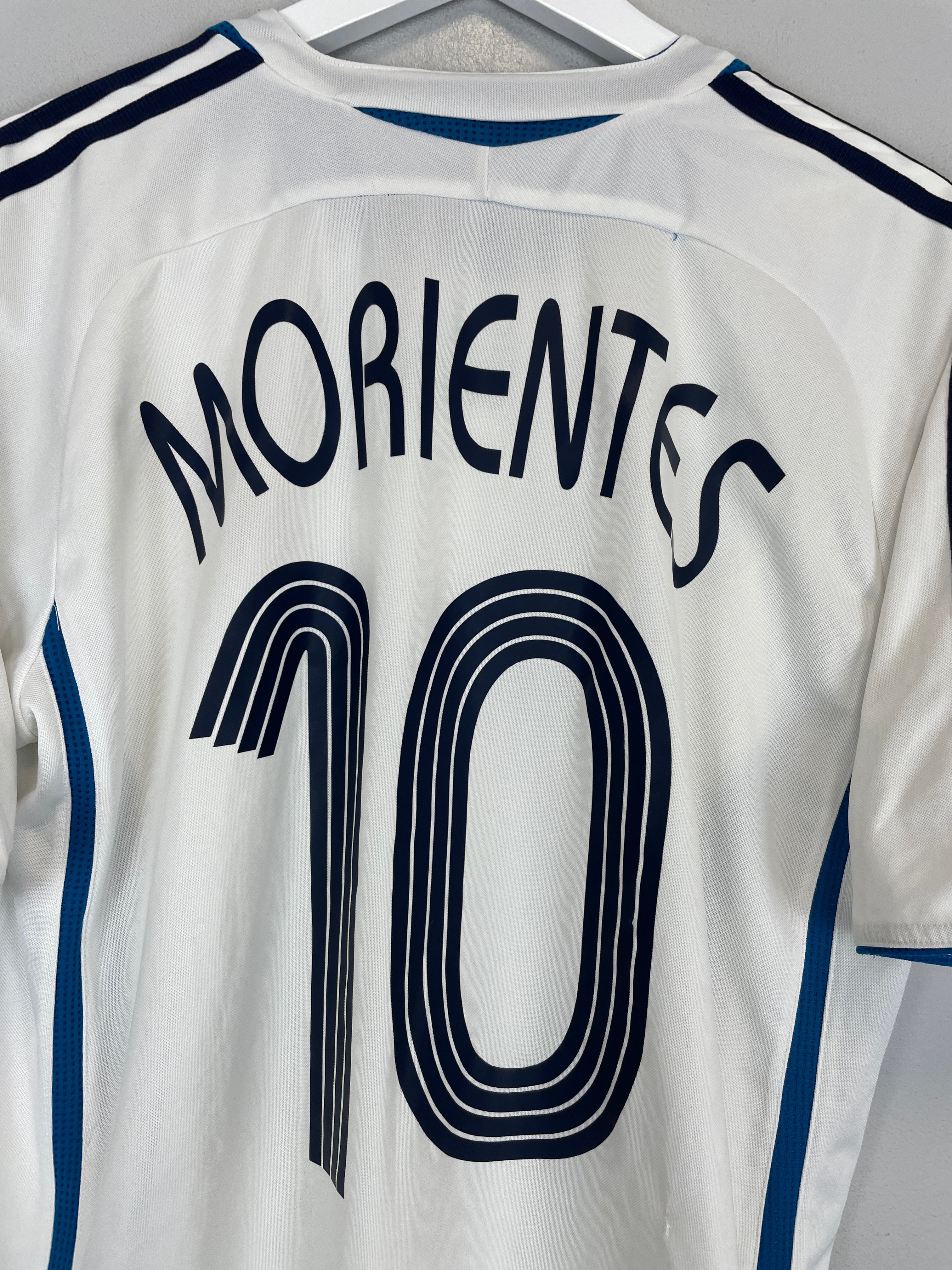 Shop 2006 SPAIN MORIENTES #10 GK SHIRT (XL) ADIDAS, classic football shirts, vintage football shirts & retro soccer jerseys at Cult Kits