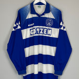 1993/96 MSV DUISBERG L/S HOME SHIRT (L) DIADORA