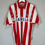 1997/98 ATLETICO MADRID JUNINHO #7 HOME SHIRT (XL) PUMA