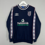 Shop 1999/00 ENGLAND JUMPER (L) UMBRO, classic football shirts, vintage football shirts & retro soccer jerseys at Cult Kits