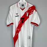 1999/00 PERU SOLANO #7 HOME SHIRT (XL) WALON