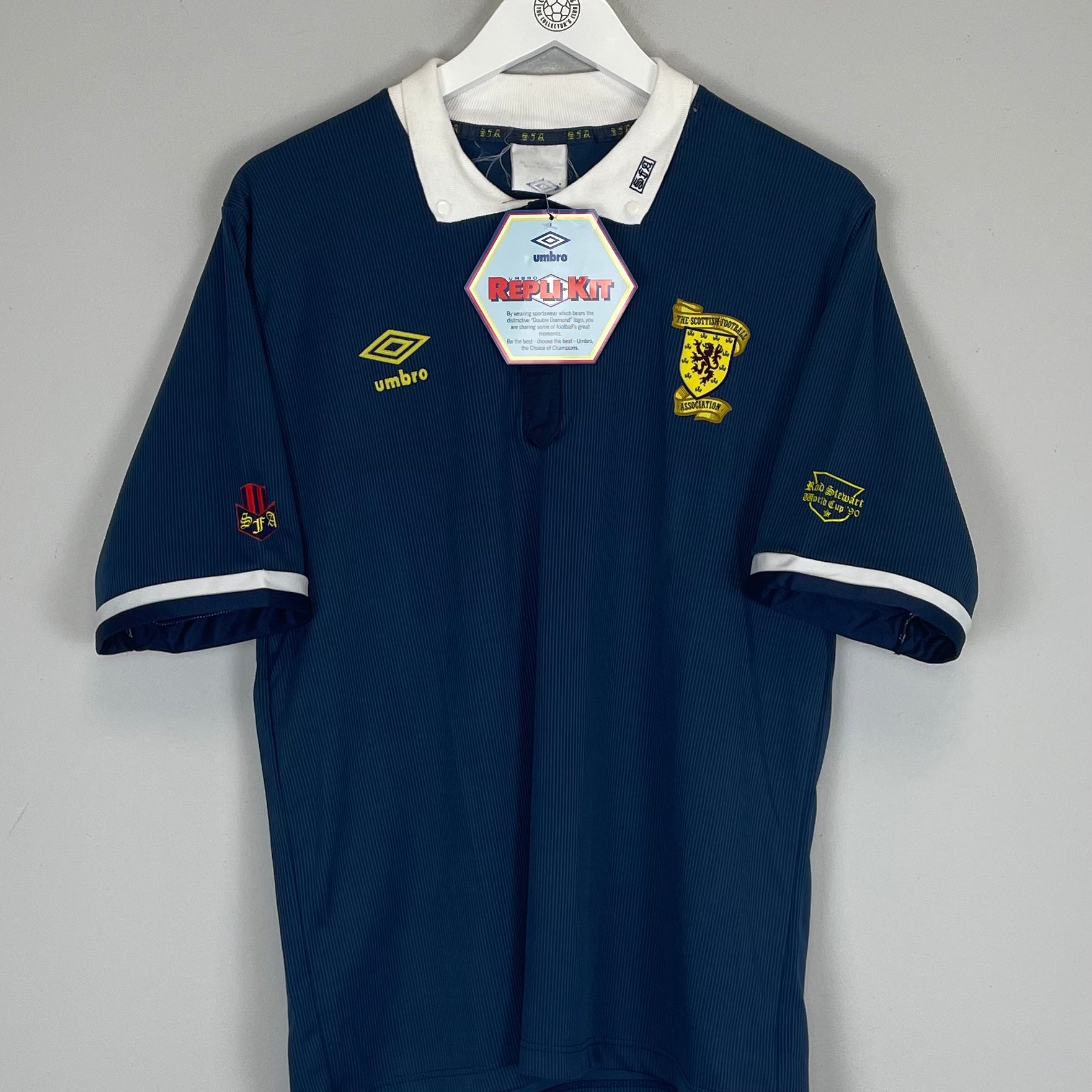 Shop 1988/91 SCOTLAND *BNWT* HOME SHIRT (M) UMBRO, classic football shirts, vintage football shirts & retro soccer jerseys at Cult Kits