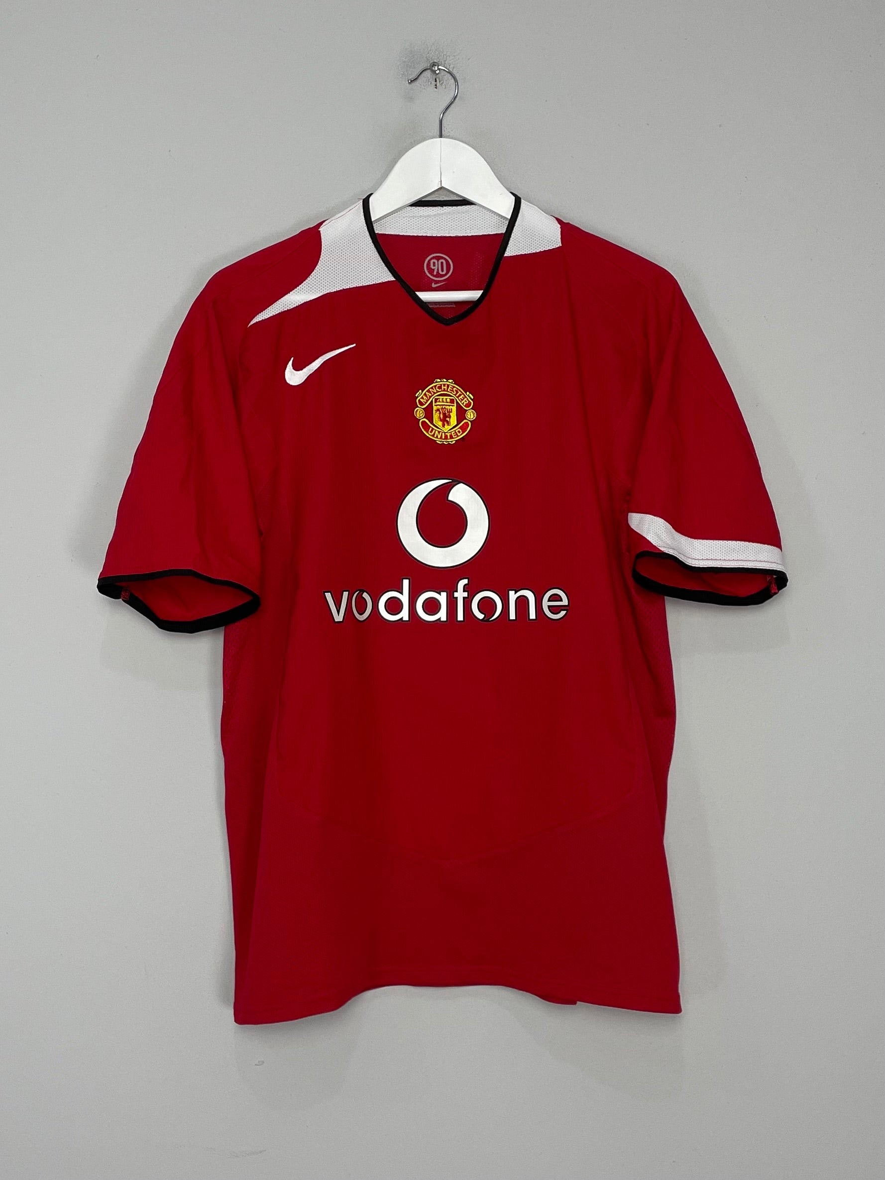 Shop 2004/06 MANCHESTER UNITED RONALDO #7 HOME SHIRT (L) NIKE, classic football shirts, vintage football shirts & retro soccer jerseys at Cult Kits