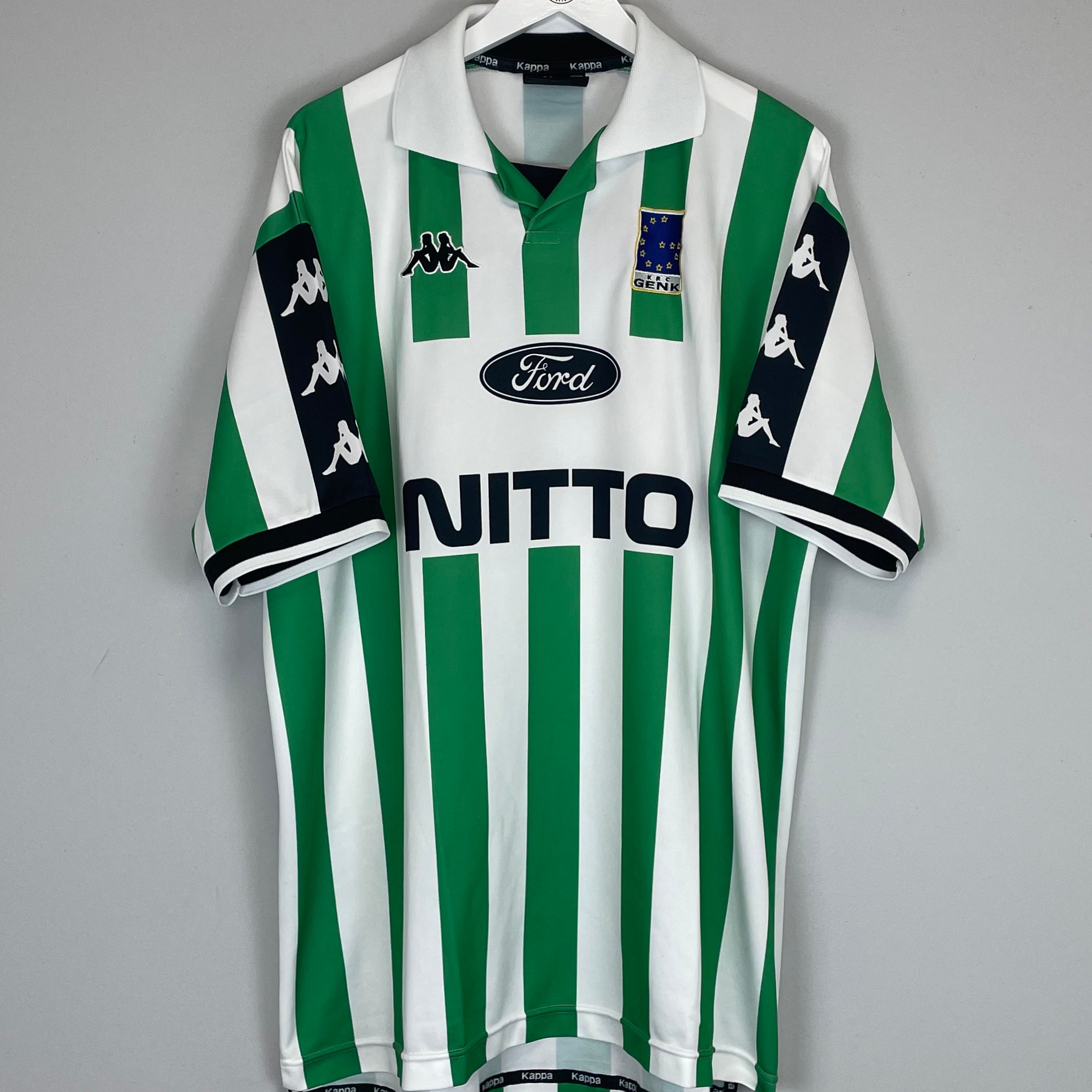 Shop 1999/01 KRC GENK THIRD SHIRT (XXL) KAPPA, classic football shirts, vintage football shirts & retro soccer jerseys at Cult Kits