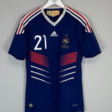2009/10 FRANCE ANELKA #21 HOME SHIRT (S) ADIDAS