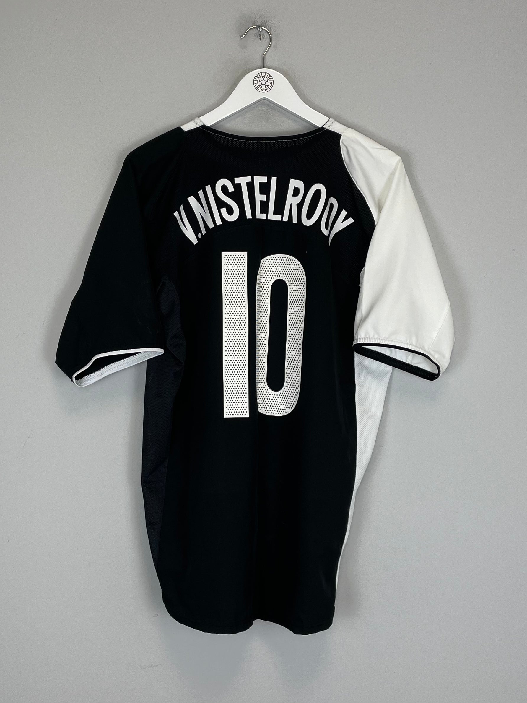 Shop 2004 NETHERLANDS V.NISTELROOY #9 ANTI RACISM SHIRT (XL) NIKE, classic football shirts, vintage football shirts & retro soccer jerseys at Cult Kits
