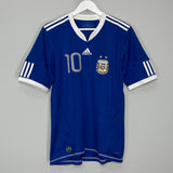 Shop 2010/11 ARGENTINA MESSI #10 AWAY SHIRT (M) ADIDAS, classic football shirts, vintage football shirts & retro soccer jerseys at Cult Kits