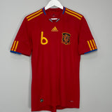 Shop 2010/11 SPAIN A.INIESTA #6 HOME SHIRT (M) ADIDAS, classic football shirts, vintage football shirts & retro soccer jerseys at Cult Kits