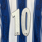 2000/01 REAL SOCIEDAD #10 HOME SHIRT (L) ASTORE