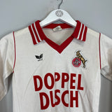 Shop 1983/85 FC KOLN L/S HOME SHIRT (XS.KIDS) ERIMA, classic football shirts, vintage football shirts & retro soccer jerseys at Cult Kits