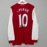 Shop 2010/11 ARSENAL V.PERSIE #10 L/S HOME SHIRT (L) NIKE, classic football shirts, vintage football shirts & retro soccer jerseys at Cult Kits