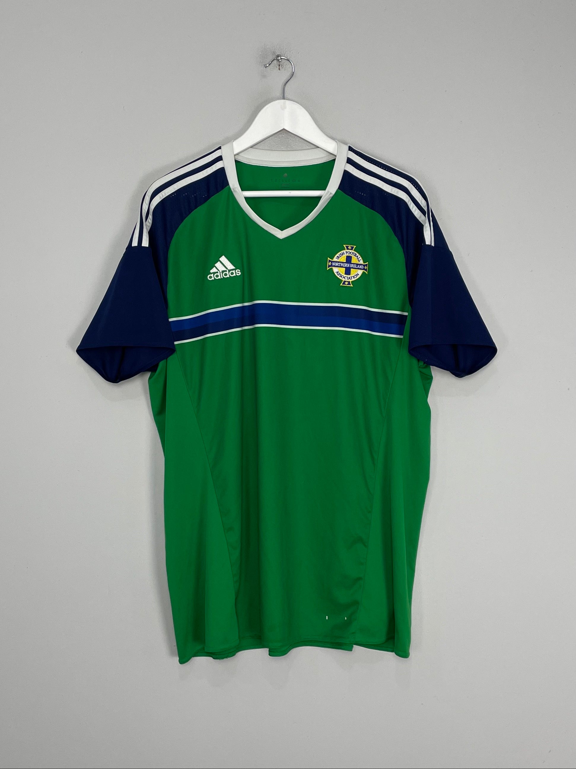 Shop 2016/17 NORTHERN IRELAND HOME SHIRT (XL) ADIDAS, classic football shirts, vintage football shirts & retro soccer jerseys at Cult Kits