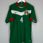 Shop 2006 MEXICO R.MARQUEZ #4 HOME SHIRT (L) NIKE, classic football shirts, vintage football shirts & retro soccer jerseys at Cult Kits