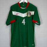 Shop 2006 MEXICO R.MARQUEZ #4 HOME SHIRT (L) NIKE, classic football shirts, vintage football shirts & retro soccer jerseys at Cult Kits