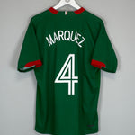 Shop 2006 MEXICO R.MARQUEZ #4 HOME SHIRT (L) NIKE, classic football shirts, vintage football shirts & retro soccer jerseys at Cult Kits