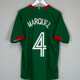Shop 2006 MEXICO R.MARQUEZ #4 HOME SHIRT (L) NIKE, classic football shirts, vintage football shirts & retro soccer jerseys at Cult Kits