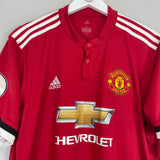 2017/18 MANCHESTER UNITED ALEXIS #7 HOME SHIRT (XL) ADIDAS