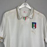 Shop 2007/08 ITALY AWAY SHIRT (L) PUMA, classic football shirts, vintage football shirts & retro soccer jerseys at Cult Kits