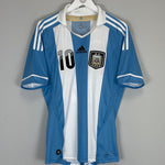 Shop 2011/13 ARGENTINA MESSI #10 HOME SHIRT (M) ADIDAS, classic football shirts, vintage football shirts & retro soccer jerseys at Cult Kits