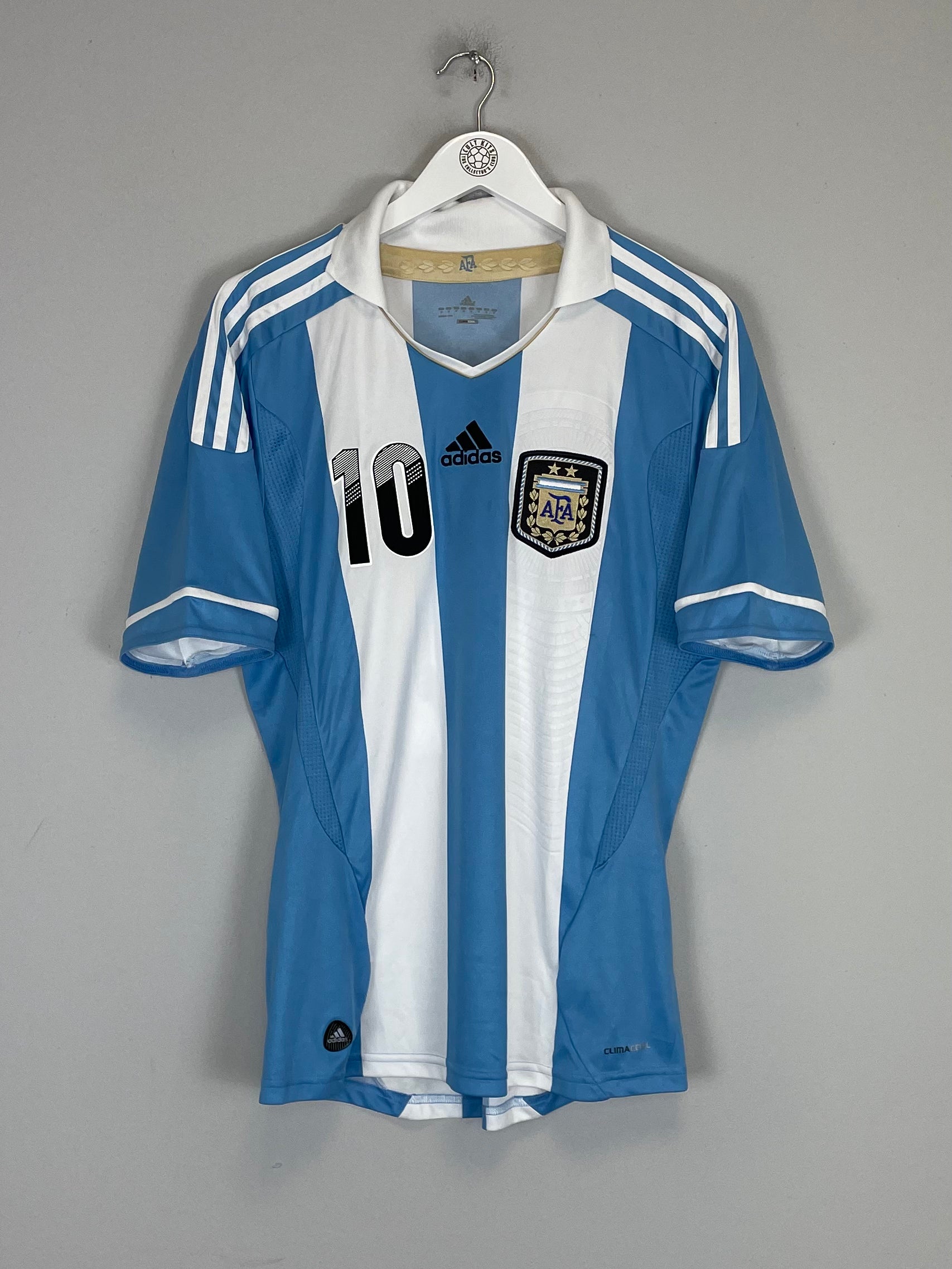 Shop 2011/13 ARGENTINA MESSI #10 HOME SHIRT (M) ADIDAS, classic football shirts, vintage football shirts & retro soccer jerseys at Cult Kits