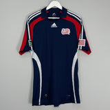 2007/08 NEW ENGLAND REVOLUTION *PLAYER ISSUE* HOME SHIRT (L) ADIDAS