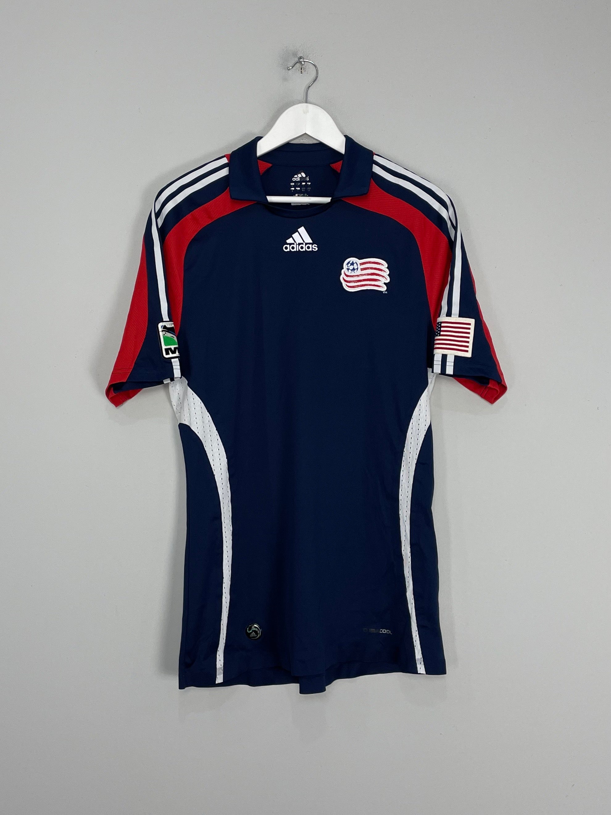 2007/08 NEW ENGLAND REVOLUTION *PLAYER ISSUE* HOME SHIRT (L) ADIDAS