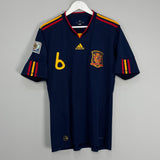 Shop 2010/11 SPAIN A.INIESTA #6 AWAY SHIRT (L) ADIDAS, classic football shirts, vintage football shirts & retro soccer jerseys at Cult Kits