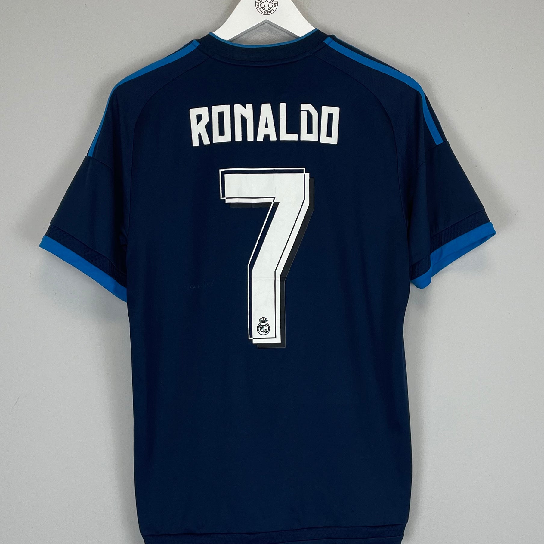 Shop 2015/16 REAL MADRID RONALDO #7 AWAY SHIRT (M) ADIDAS, classic football shirts, vintage football shirts & retro soccer jerseys at Cult Kits