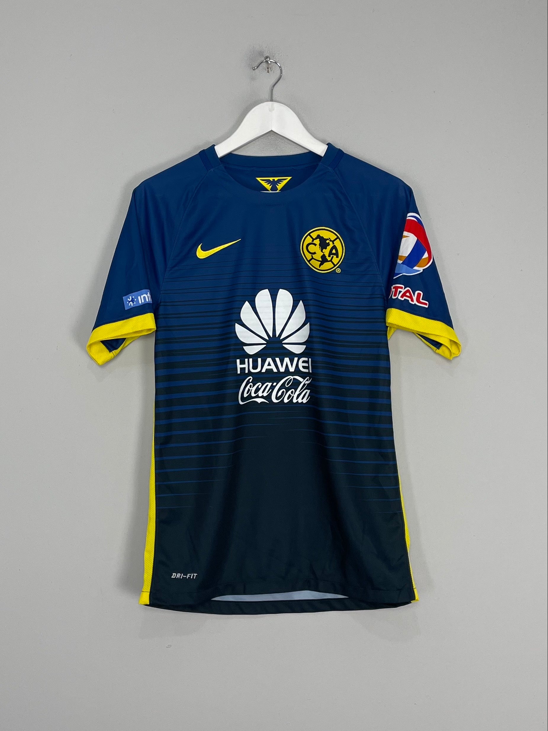 Shop 2015/16 CLUB AMERICA AWAY SHIRT (S) NIKE, classic football shirts, vintage football shirts & retro soccer jerseys at Cult Kits