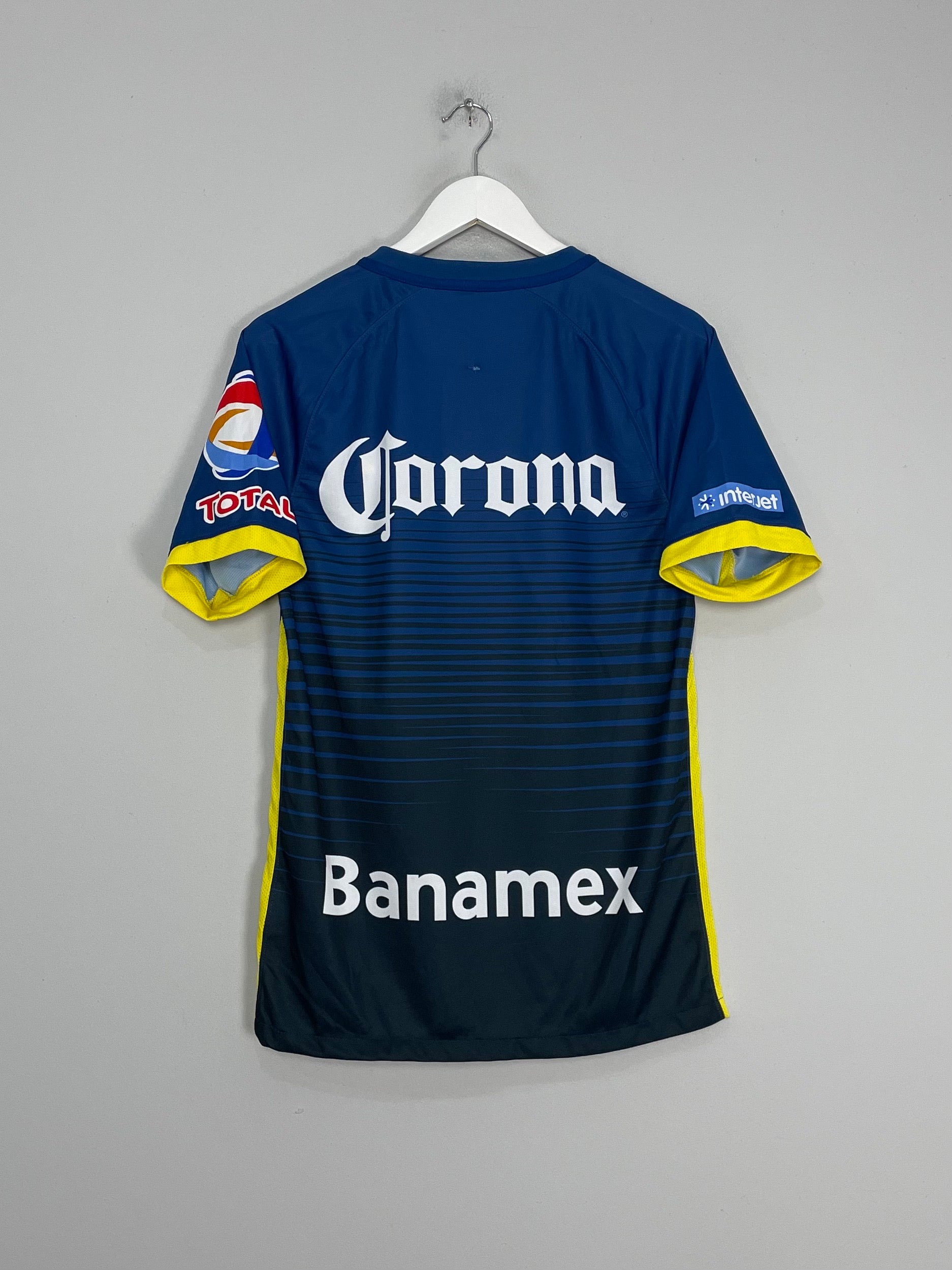 Shop 2015/16 CLUB AMERICA AWAY SHIRT (S) NIKE, classic football shirts, vintage football shirts & retro soccer jerseys at Cult Kits
