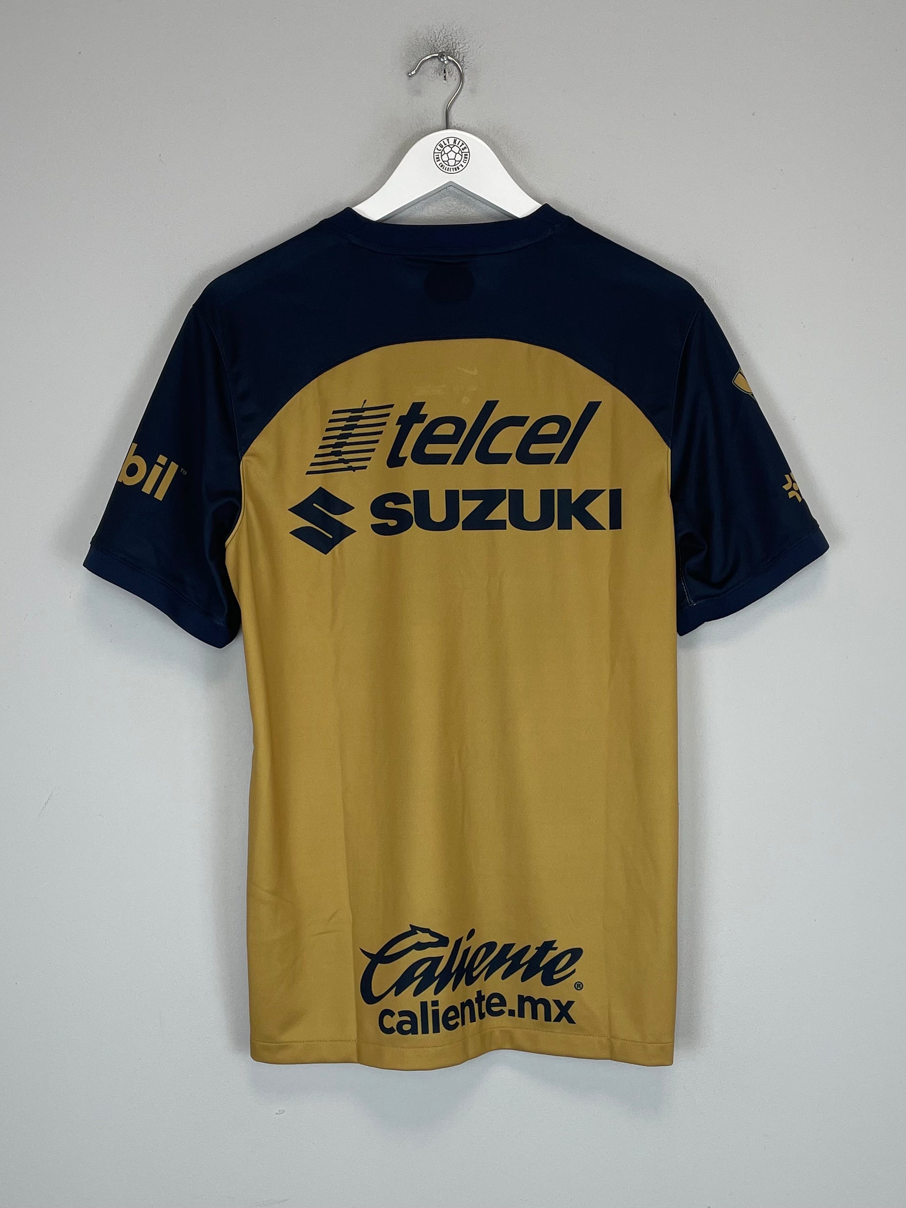 Shop 2022/23 UNAM PUMAS AWAY SHIRT (M) NIKE, classic football shirts, vintage football shirts & retro soccer jerseys at Cult Kits