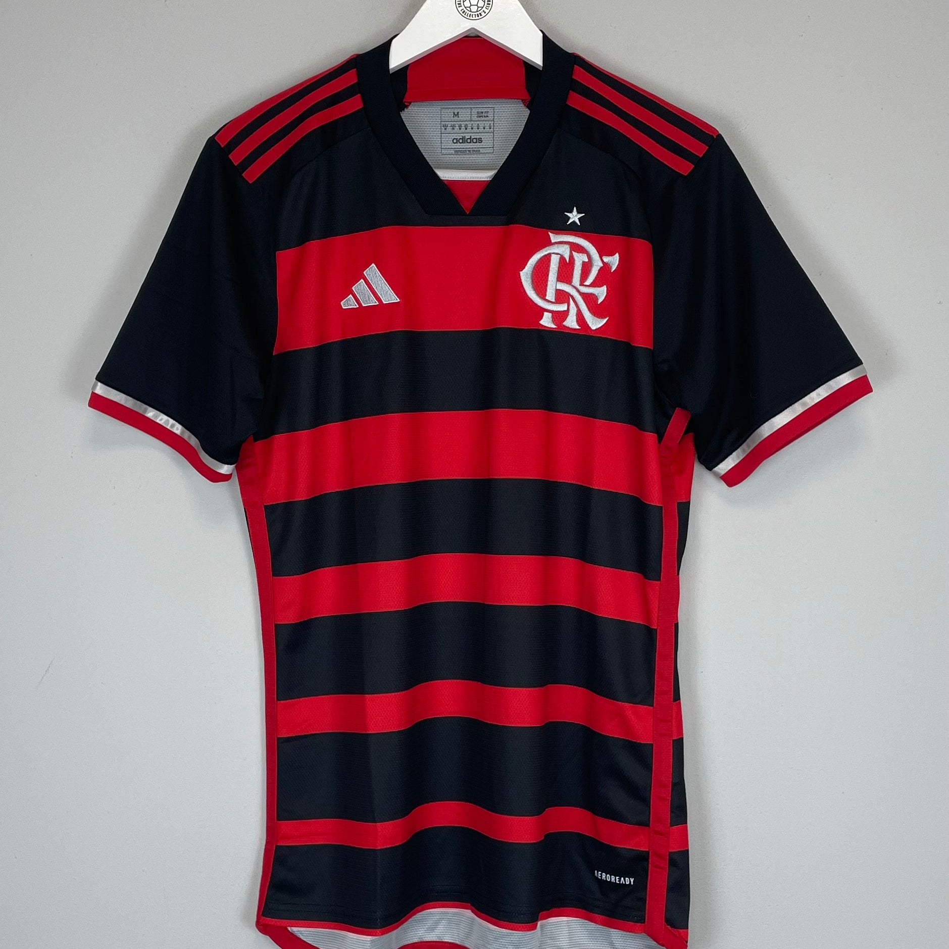 Shop 2024/25 FLAMENGO HOME SHIRT (M) ADIDAS, classic football shirts, vintage football shirts & retro soccer jerseys at Cult Kits