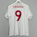 2009/10 ENGLAND CROUCH #9 HOME SHIRT (XL) UMBRO