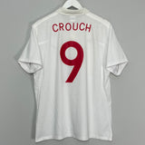 2009/10 ENGLAND CROUCH #9 HOME SHIRT (XL) UMBRO