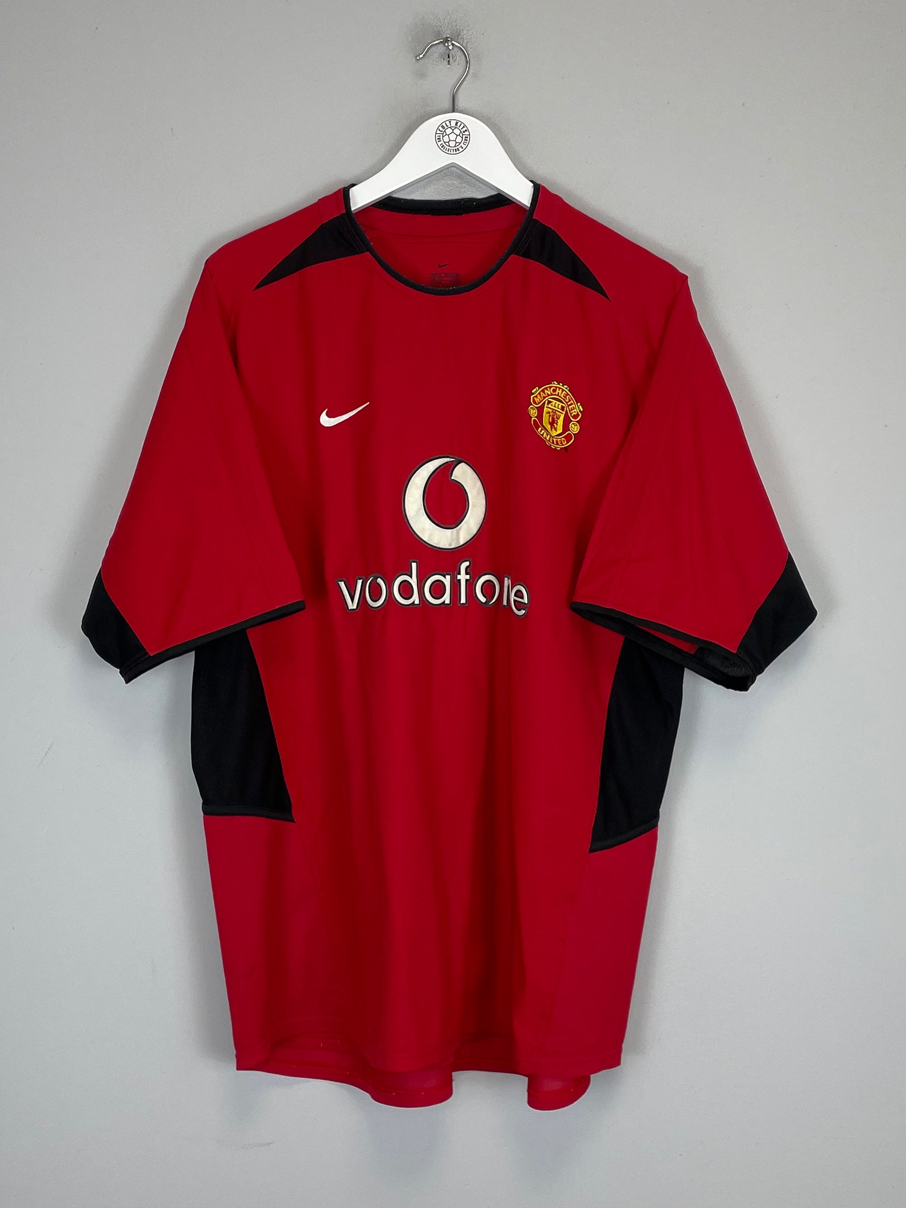Shop 2002/04 MANCHESTER UNITED RONALDO #7 HOME SHIRT (XL) NIKE, classic football shirts, vintage football shirts & retro soccer jerseys at Cult Kits